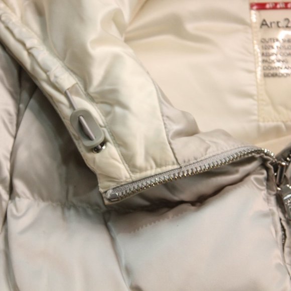 Prada Silver Puffer Jacket - Picture 6 of 11